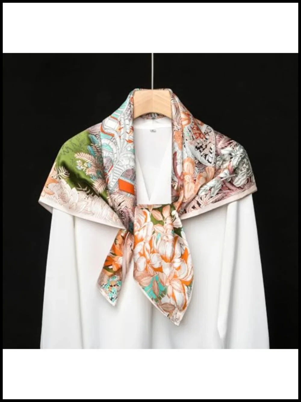 100% Pure Mulberry Silk Scarf 35